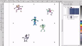 Уроки Corel Draw X3 - урок 10 -  Выравнивание и распределение