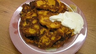 Оладьи из моркови по-домашнему - видео рецепт