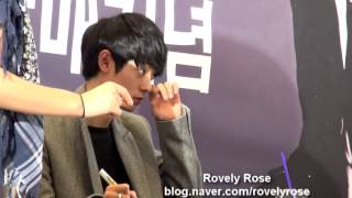 [정준영] 여의도 영풍문고 싸인회 첫인사+끝인사_131019