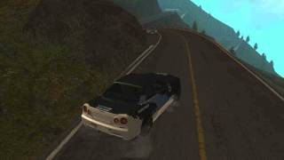 Drift by RedBullSlyuni Bobra Машина Nissan Skyline GT R34