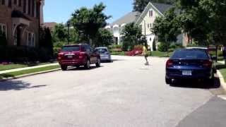 Jack Longboarding Guilford Street