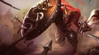 league of legends - glaive warrior pantheon