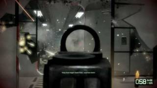 Battlefield: Bad Company 2 - AKS74U and MG3 gameplay