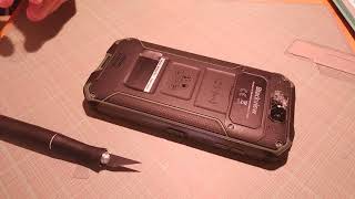 Makeshift Field Repair on Rear Camera Glass of Blackview BV9500Pro BV9500 - Part 1 of 3