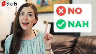 Stop saying "NO" | Use these alternatives to SOUND LIKE A NATIVE #Shorts