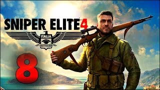 Прохождение Sniper Elite 4 (PC/RUS/60fps) - #8 [Крепость Аллагры] ФИНАЛ