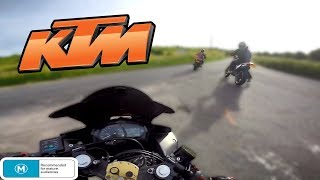 Ktm LC4 640 vs Yamaha R3 (*TWISTIES*)