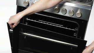 Снимающееся стекло дверцы духовки в плитах Indesit и Hotpoint-Ariston