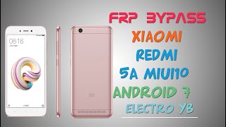 xiaomi Redmi 5A miui10 account remove اسهل طريقة تخطي حساب جوجل