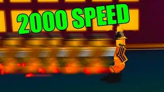 ROBLOX SPRINTING SIMULATOR *2000 SPEED!!*