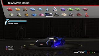 Cars 3: Driven to Win - All 22 Cars/Characters Showcase (Full Roster)