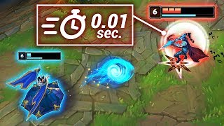 INSTANT QSS MONTAGE - Best "Frame Perfect" Reflexes - League of Legends