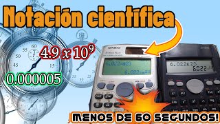 ️ ¿Cómo usar la notación científica en la calculadora? | Teclas: ENG y EXP | Shorts