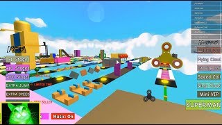 ROBLOX Part 10 Escape The Fidget Spinner Obby Mod. Мультик игра Прохождение