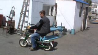 Рига мини с FMB 139. мини мопед.