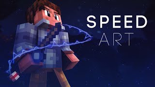 [11] Minecraft | Profile Picture Speed Art : New C4D Lightroom!!!