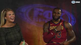 LeBron James 1-on-1 with Allie Clifton ahead of 2017-18 Cavs season