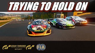 Gran Turismo Sport - Trying To Hold On - Intense FIA Race