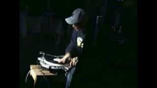 Dj Q-Bert - toying with his new Vestax QFO
