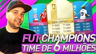 2,5 MILHOES PARA COMPRAR UM JOGADOR - TIME DE 6 MILHÕES FUT CHAMPIONS FIFA 17 ULTIMATE TEAM