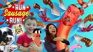 Run SAUSAGE RUN!! ? Unicorn Food & Mr. Potato Head Dude ✂️ YEOUCH! (FGTEEV Funny Game w/ Shawn)