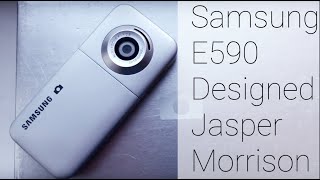 SAMSUNG E590 Designed by Jasper Morrison UNBOXING ONLY