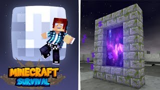 Minecraft Survival #30 - PORTAL PARA A LUA !!
