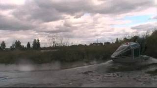 Аэроглиссер АГП-4/130, "ТРИТОН", Разворот с кабиной