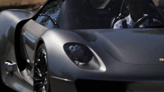 Porsche 918 Spyder Hybrid drives - first real video