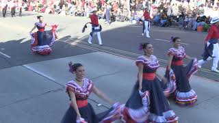 Banda El Zarcero de Costa Rica en el Desfile de las Rosas 2020
