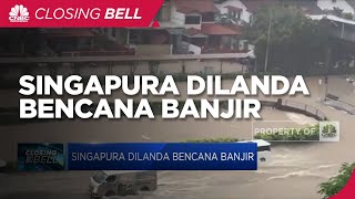 Diguyur Hujan Lebat, Singapura Dilanda Bencana Banjir