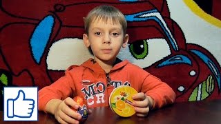 Открываем яичко с машинкой и конфеты! Видео для детей! Детский видеоблог Danya Boy!
