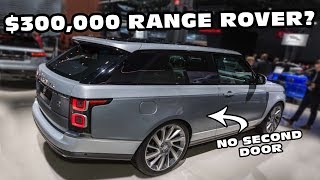 Introducing The Most Expensive SUV Available