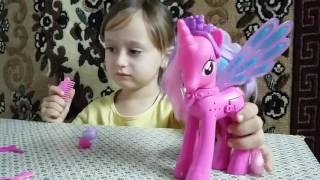 Fur Real Friends Star Lily Hasbro Сказочная лошадка интерактивная пони единорог от Хазбро