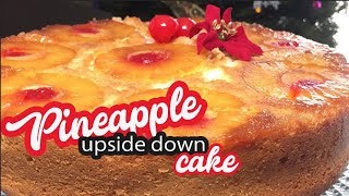 Volteado de Piña/ Pineapple Upside Down Cake (How To)