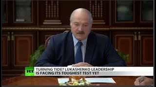 Strongman Lukashenko faces toughest test in Belarus