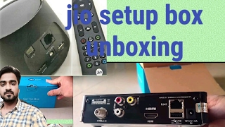 Jio DTH SET TOP BOX unboxing real in Hindi ....Jio damaka get ready