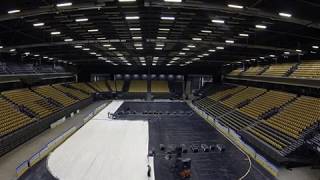 Jyske Bank Boxen - Klargøring til Ishockey Final Four - Timelapse