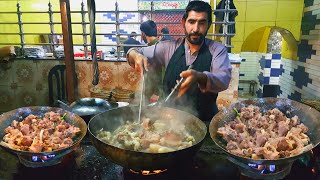 Peshawari Mutton Karahi - Nisar Charsi Tikka, Namak Mandi Street Food Peshawar | Nisar Mutton Karahi
