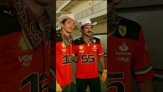 Chuck Leclerc and Chili Sainz, reporting for action ???? #ScuderiaFerrari