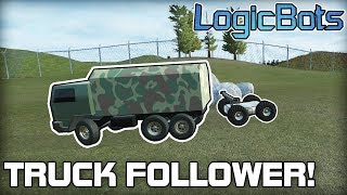 Automatic Truck Following Robot! (Logicbots #11)