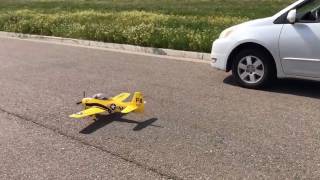 Eleven Hobby T-28 flight