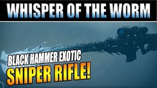 BLACK HAMMER IN D2?!? | COMPLETE GUIDE | Whisper of The Worm | Destiny 2