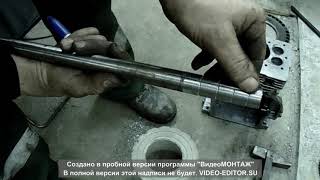 самодельная развёртка под разные размеры и подгонка посадки под подшипник.