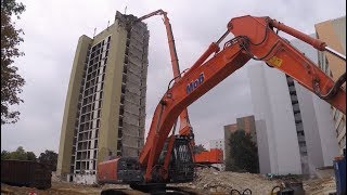 Bagger Hitachi 870 50 Meter Ausleger - der beste Baggerfahrer für diese Maschine