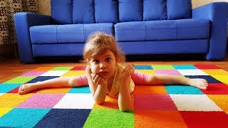 Гибкий челлендж. Шпагат. Flexible challenge. Twine.
