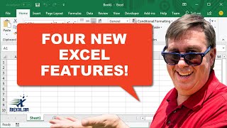 Four New Excel Features Debut!