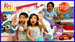 Ryan Monster vs The Twins Playhouse Story!!!!