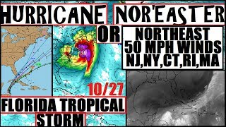 *BREAKING* NORTHEAST "MONSTER STORM" 50 MPH Winds FLORIDA Tropical STORM?! #INVEST96L