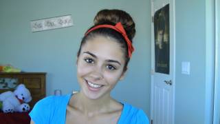 Seventeen Magazine Inspired Back to School Hairstyle - Peppy Updo